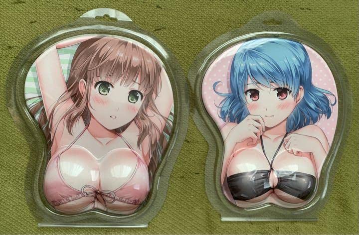 未使用 ドメスティックな彼女 橘瑠衣 おっぱいマウスパッド 内田真礼